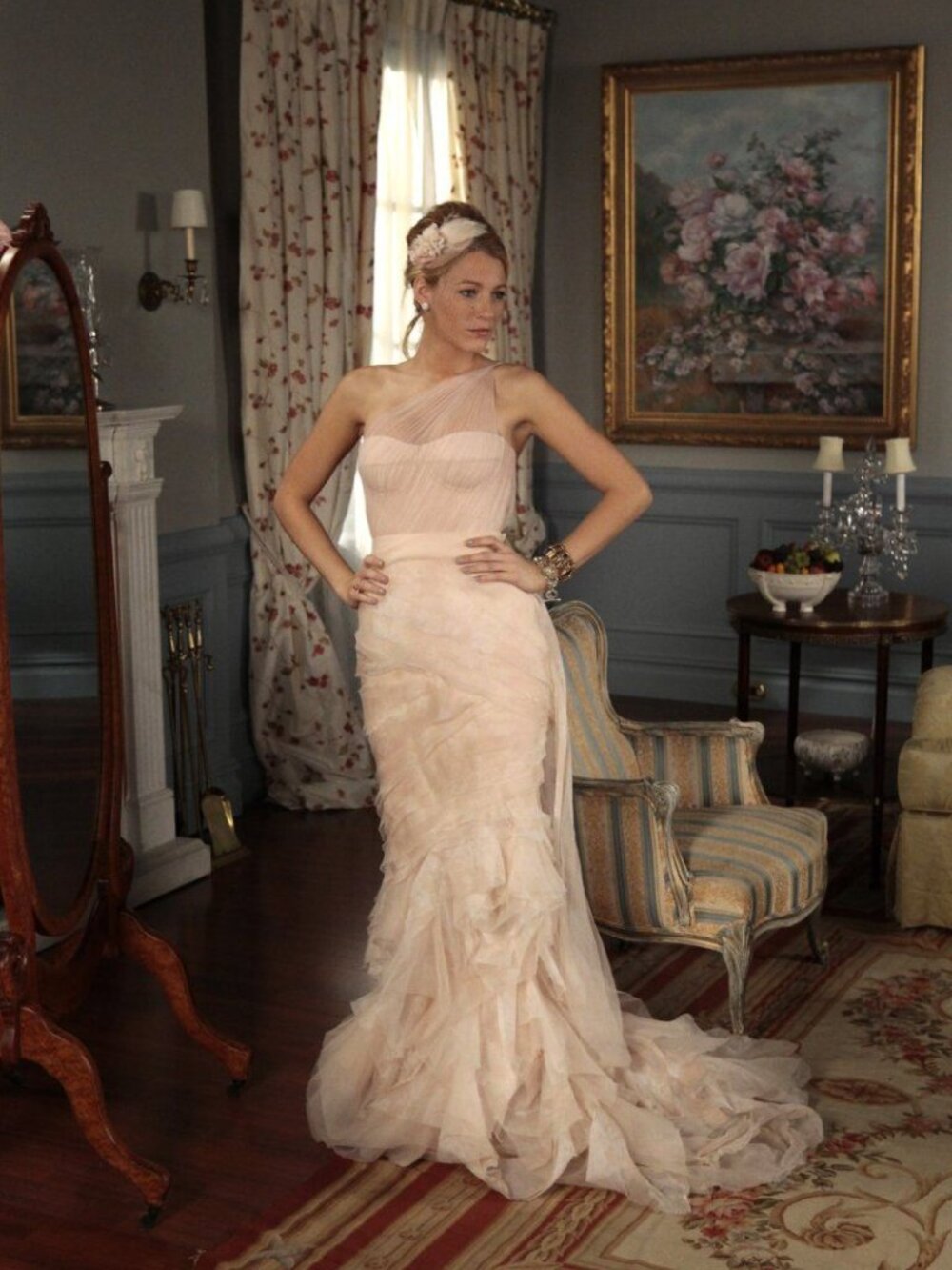 Vera Wang Farrah Ivory Gossip Girl Wedding Bridal Tulle Gown - Picture 2 of 16